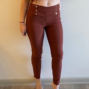 RUST Brown Pants